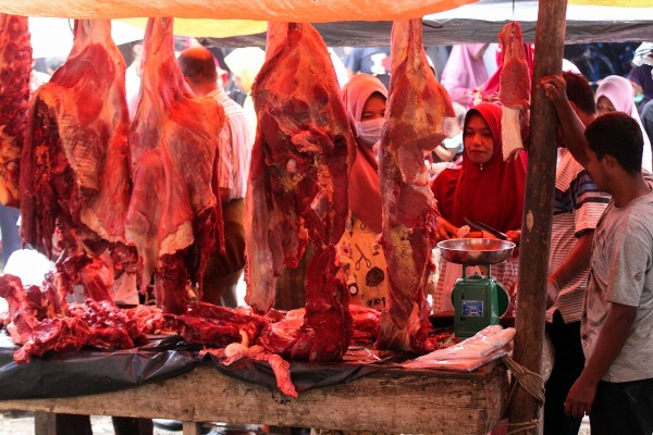 Harga Daging Sapi di Aceh Besar Stabil Jelang Idul Fitri