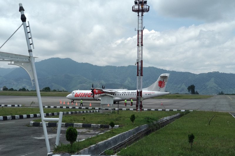 Cuaca buruk di Bandara Cut Nyak Dhien Nagan Raya, Wings Air gagal mendarat 