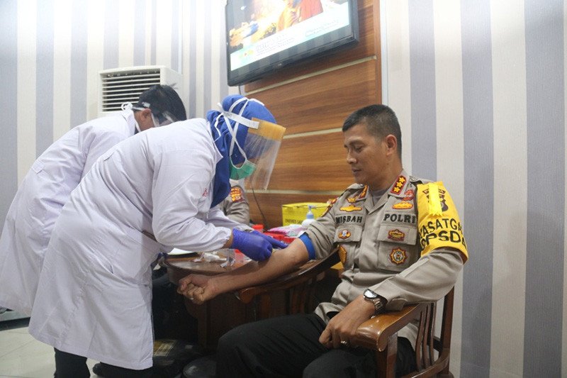 Pejabat Utama Polda Aceh Jalani Rapid Test Covid-19