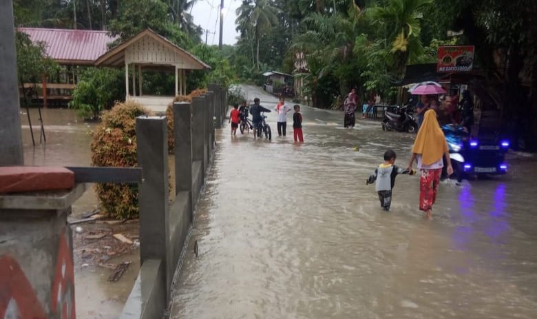 BPBD: 1.280 Rumah Terdampak Banjir di Pidie Jaya
