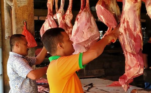 Jelang Ramadan, Harga Daging Sapi di Aceh Besar Stabil