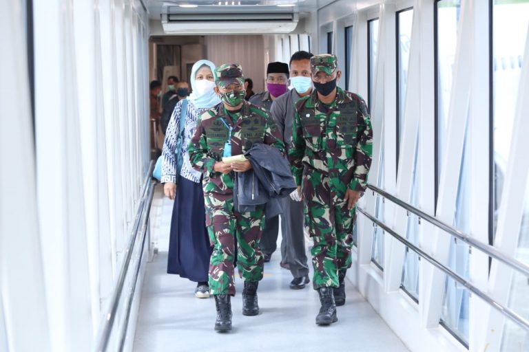 Tiba di Aceh, Pangdam IM Mayjen TNI Hassanudin Jalani Rapid Test