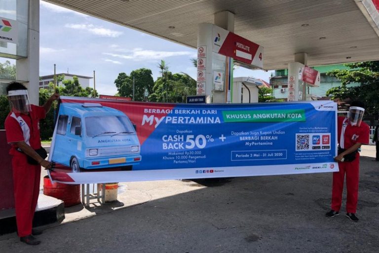 Pertamina Beri Cashback 50 Persen untuk Angkutan Kota