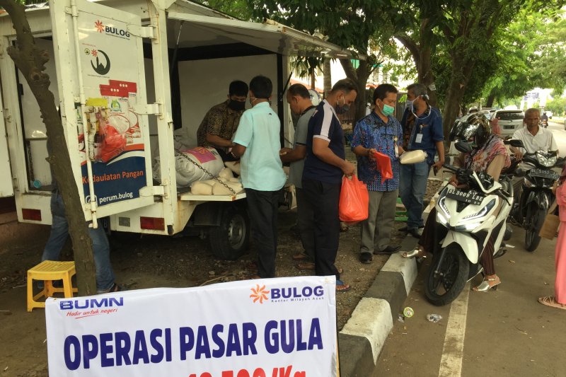 Bulog Aceh Gelar Operasi Pasar Gula Hingga Akhir Tahun