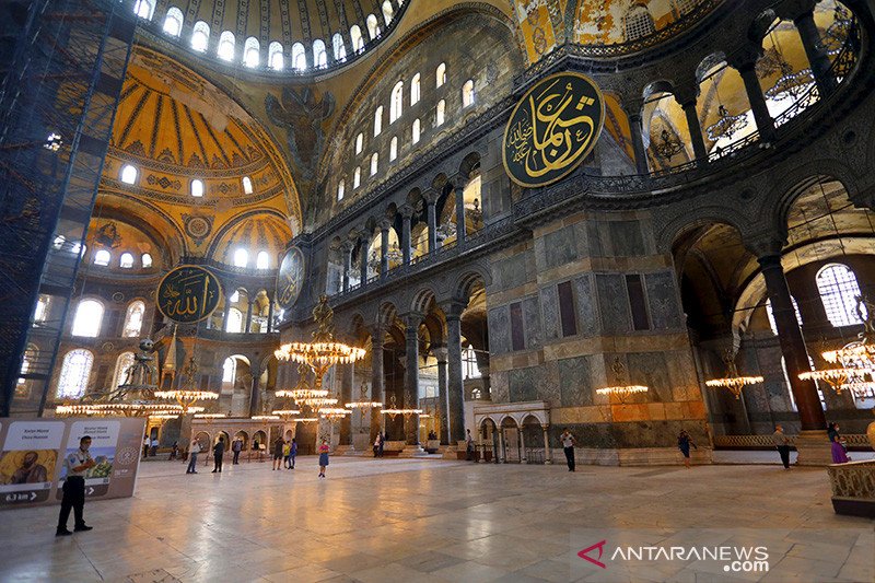 Salat Jumat Perdana di Hagia Sophia, Turki