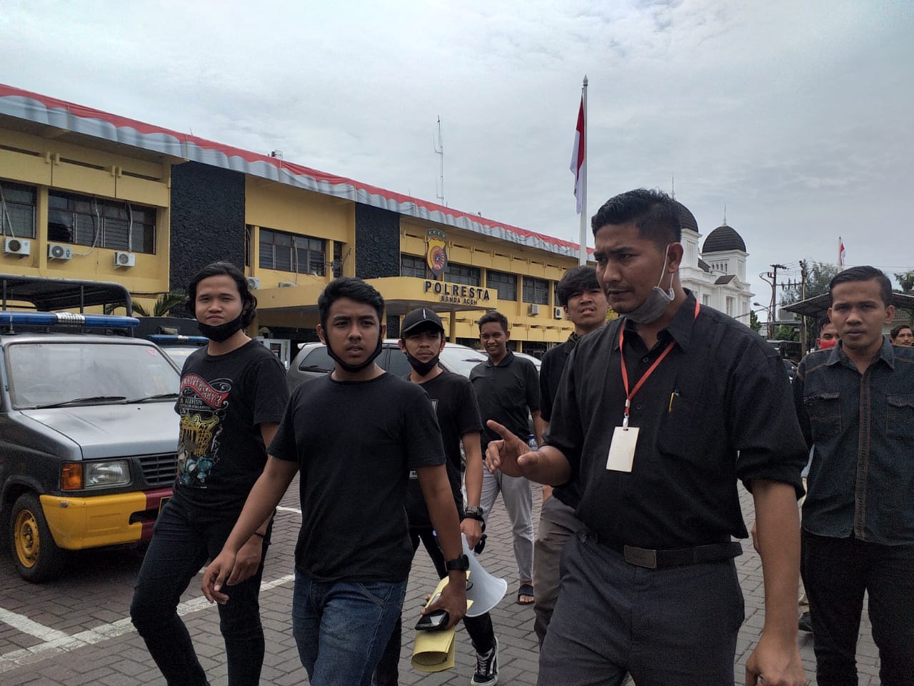 Diamankan Saat Demo, 8 Mahasiswa di Banda Aceh Akhirnya Dilepas