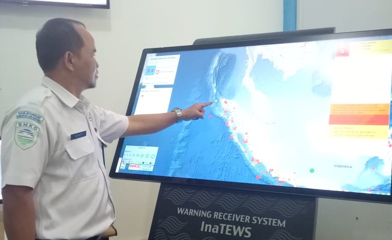 BMKG: Gempa Magnitudo 5,4 SR di Banda Aceh Tidak Berpotensi Tsunami