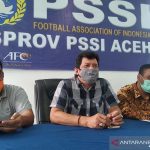 PSSI Aceh Belum Jadwalkan Uji Coba Tim Sepak Bola PON 2021