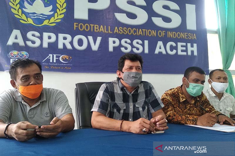 PSSI Aceh Belum Jadwalkan Uji Coba Tim Sepak Bola PON 2021