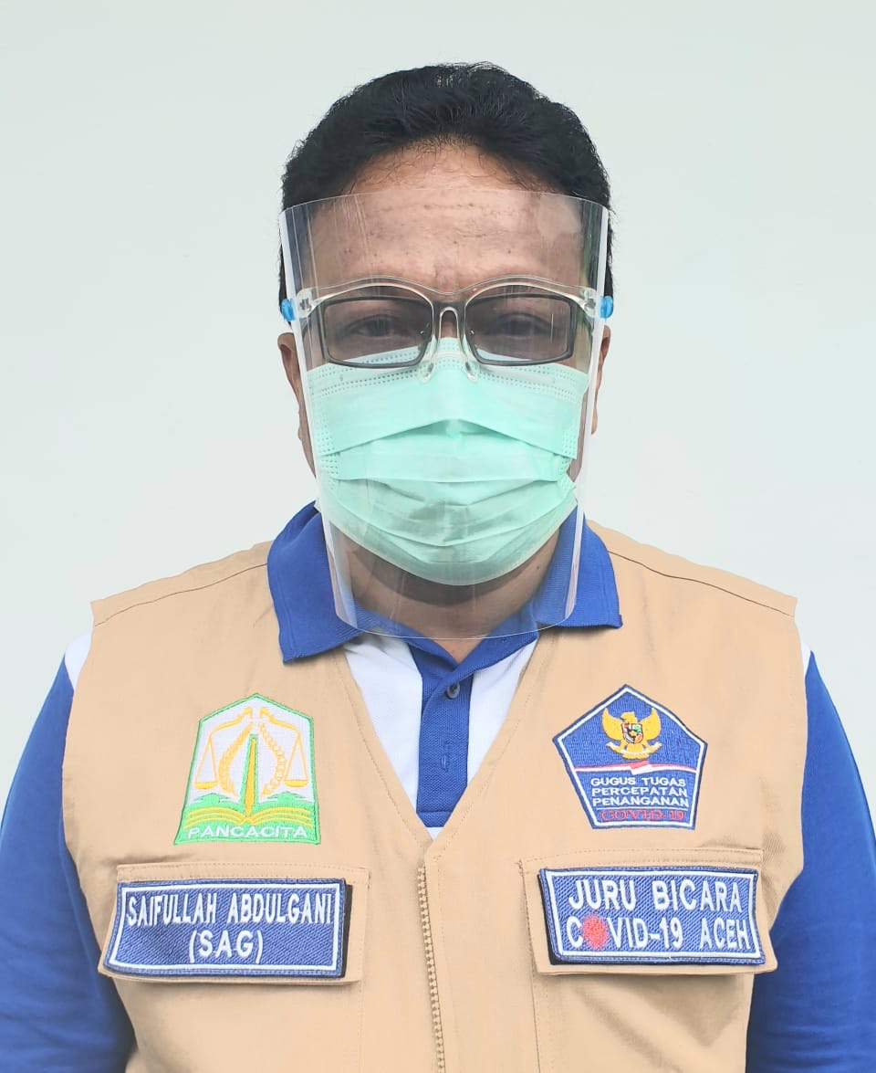 Aceh Urutan 21 Terinfeksi Covid-19 di Indonesia