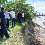 Tebing Sungai di Gampong Alur Bemban Terancam Ambruk