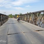 Jembatan Bailey Kampung Meurandeh Rusak, Warga Terancam Terisolir