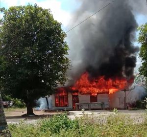 Rumah Milik Neyalan Ludes Terbakar di Lhokseumawe