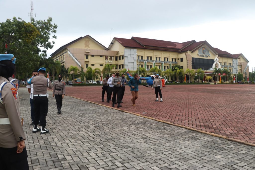 Tak Gunakan masker, 8 Personel Polda Aceh Diberi Sanksi