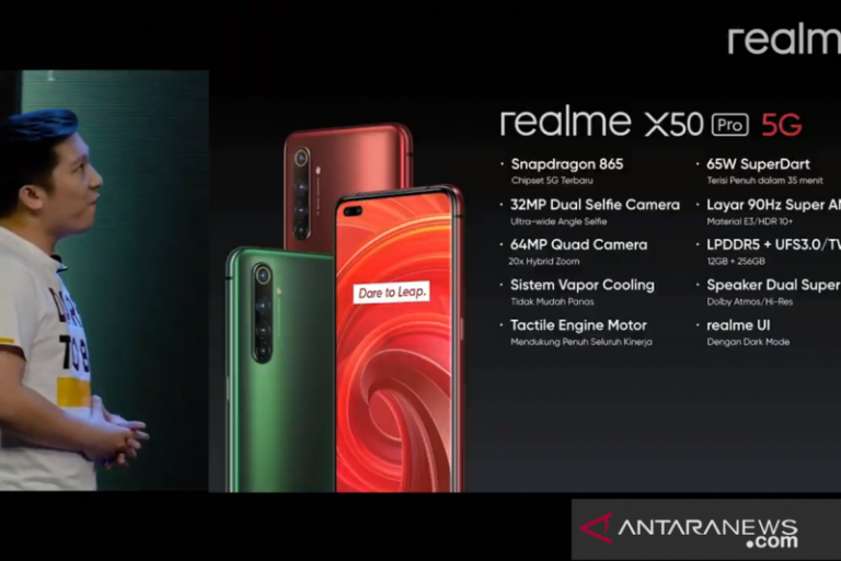 Realme X50 Pro 5G Masuk Indonesia