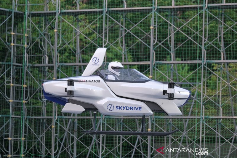 SkyDrive Uji Coba Mobil Terbang Berawak Pertama di Jepang