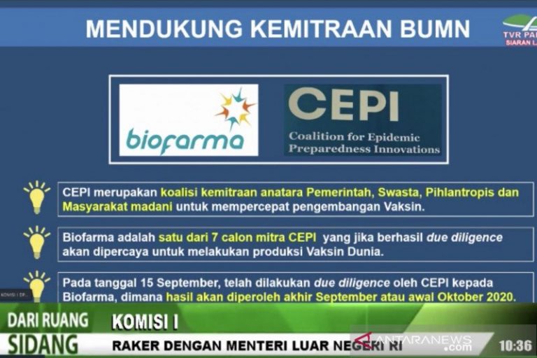 Bio Farma Berpeluang Jadi Produsen Vaksin Covid-19 Dunia