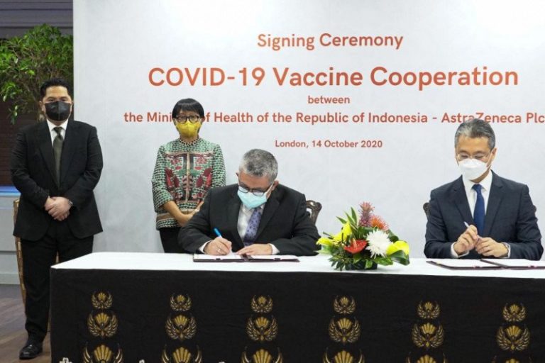 Indonesia Amankan 100 Juta Dosis Vaksin Covid-19 AstraZeneca