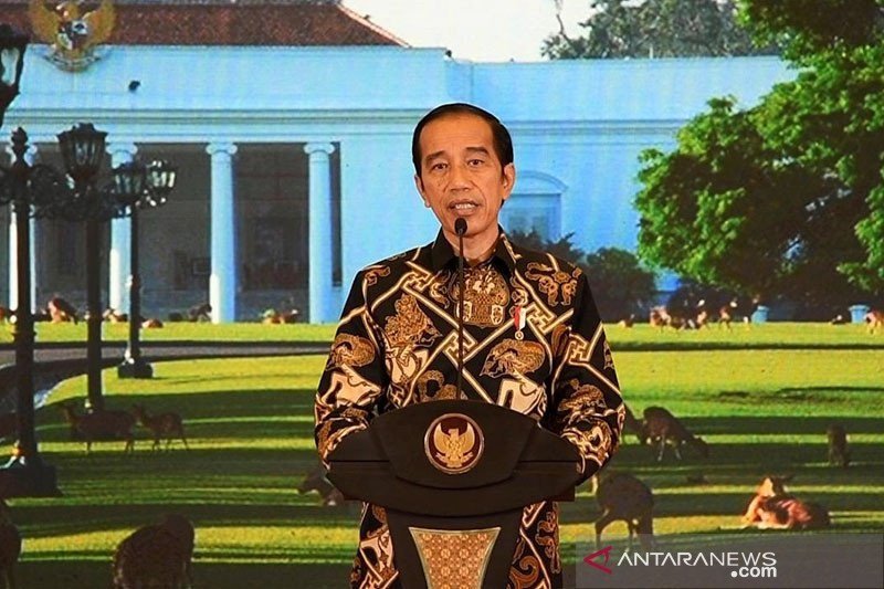 Jokowi Sebut yang tolak UU Ciptaker karena Hoaks di Medsos