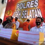 Polisi Tahan Sekdes di Aceh Selatan Diduga Korupsi Dana Desa