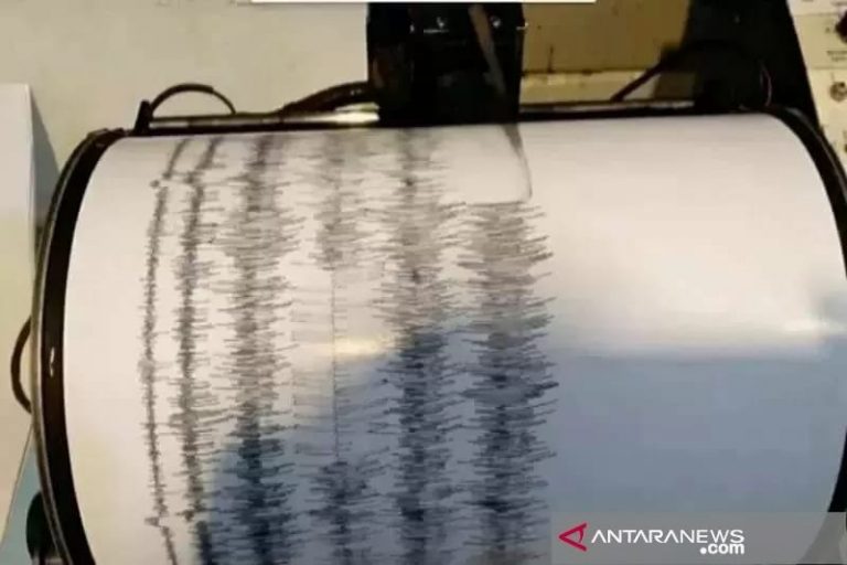 Gempa berkekuatan 5,2 SR gunang Kota Sabang