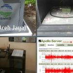 Sensor Accelerograph di Aceh Jaya Tidak Berfungsi