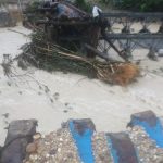 Jembatan Desa Trans Cikala Aceh Singkil Putus Diterjang Arus Sungai