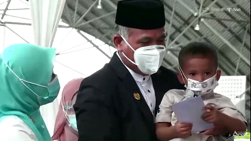 Refleksi 16 Tahun Tsunami Aceh, Pemerintah Santuni 104 Anak Yatim