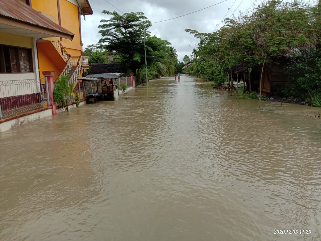 Banjir di Aceh Timur Rendam Sekolah