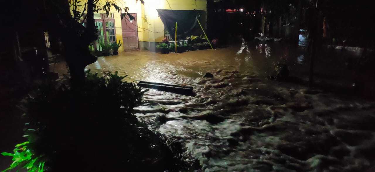 Tanggul Pasir Jebol, Satu Gampong di Pidie Jaya Terendam Banjir