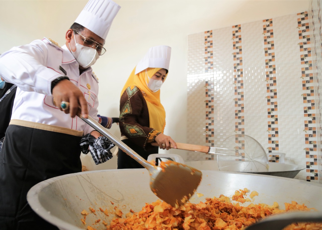 Rumah Produksi Sambal Goreng Kentang Hadir di Banda Aceh