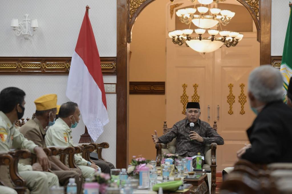 Gubernur Aceh Terima Delegasi LVRI dan PPM