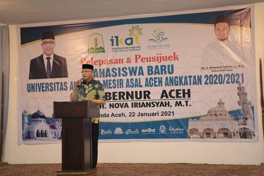 Nova Lepas Cama Asal Aceh Belajar di Mesir