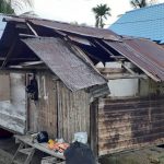 Angin Kencang Merusak 5 Atap Rumah di Sabang