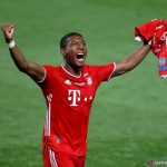 David Alaba akhiri kiprahnya di Bayern Muenchen