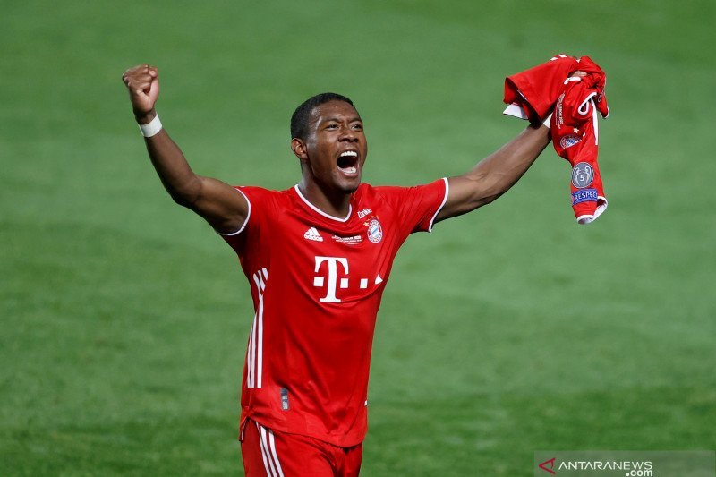 David Alaba akhiri kiprahnya di Bayern Muenchen