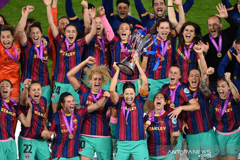 Barcelona juara Liga Champion Wanita 2020-2021