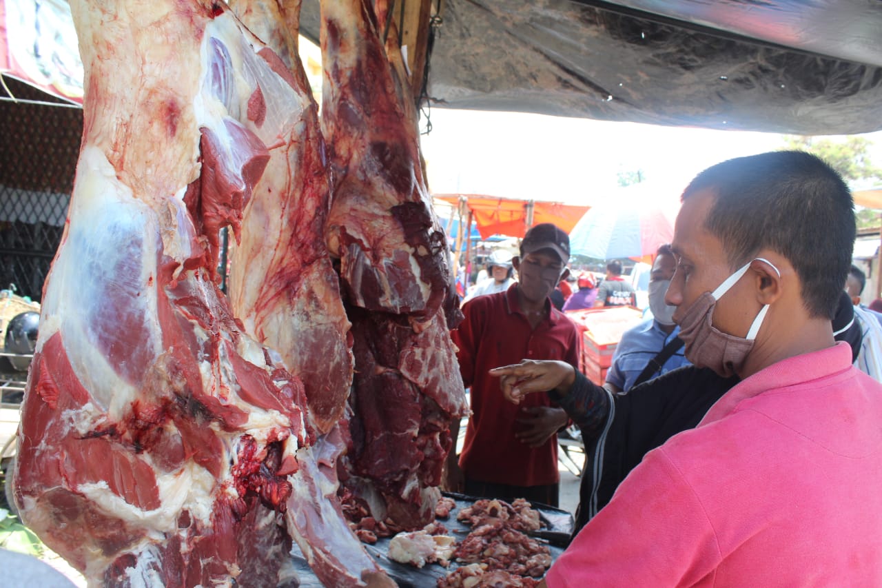 Harga daging sapi di Lhokseumawe Rp200 ribu perkilogram
