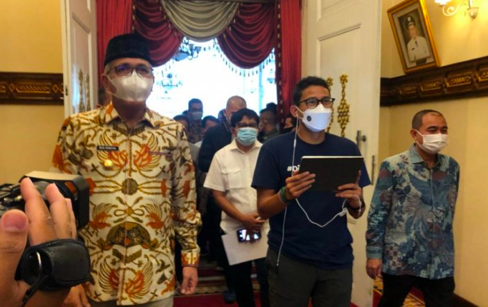 Sandi Unoe Kunjungi Aceh dalam rangka persiapan investasi UEA senilai 1 miliar USD