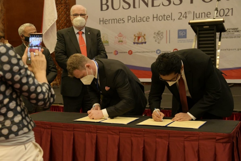 Aceh dan Republik Ceko tandatangani kerjasama kesepakatan bisnis