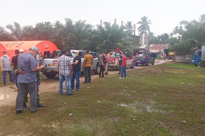 Warga diduga terpapar kebocoran gas di Aceh Timur kembali ke rumah