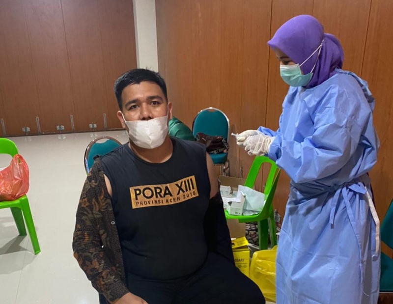 GMK Aceh Imbau Warga Ikut Vaksinasi Massal dan Tidak Percaya Hoaks