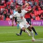 Gol tunggal Sterling bawa Inggris juarai Grup D Euro 2020