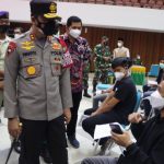 Kapolda Aceh tinjau vaksinasi covid-19 mahasiswa USK