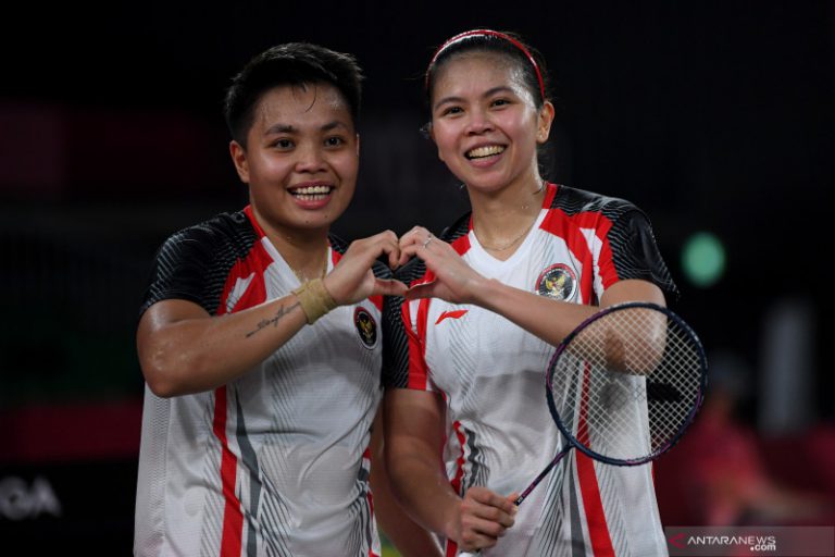 Ganda Putri Indonesia sabet emas di Olimpiade Tokoyo 2020