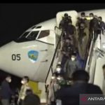 Pesawat TNI AU bawa pulang WNI dari Afghanistan tiba di Jakarta