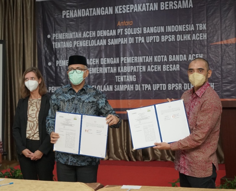 Pemerintah Aceh dan PT SBI jalin kerjasama pengelolaan sampah