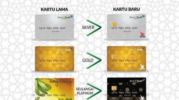 Nasabah Bank Aceh diminta ganti kartu ATM lama