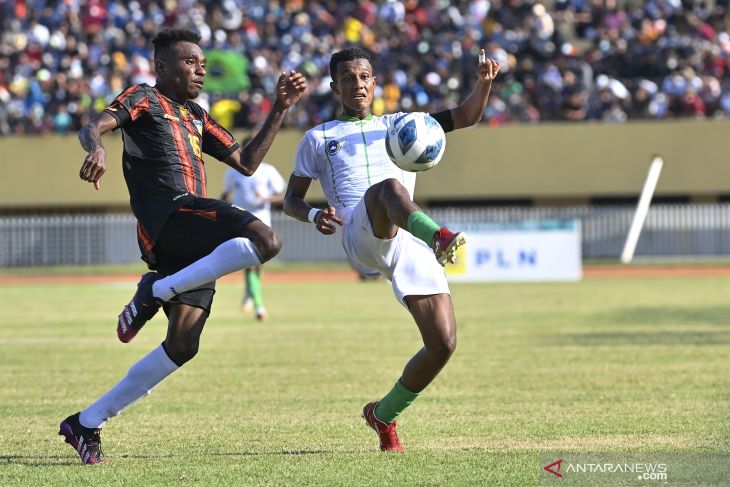 Tim Sepak bola Aceh melangkah ke semifinal PON XX/2021 Papua
