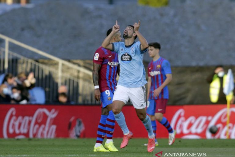 Barcelona ditahan imbang Celta Vigo 3 - 3